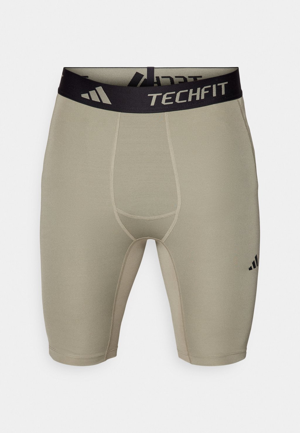 

Леггинсы Techfit Short adidas Performance, серебряная галька