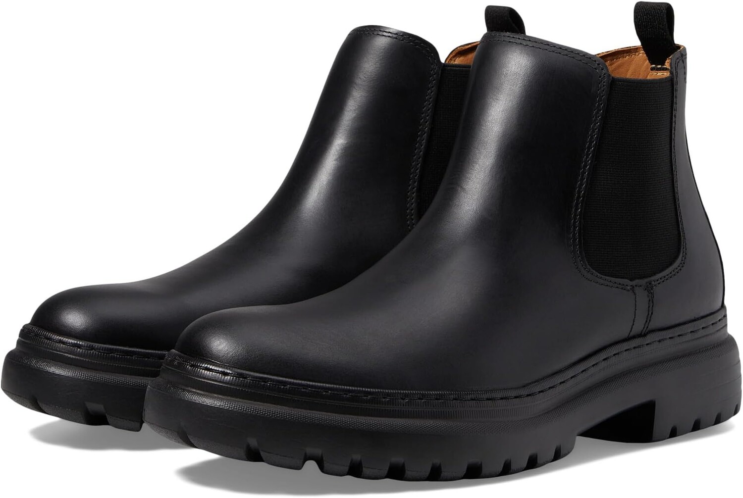

Ботинки Johnston & Murphy Kelton Chelsea, цвет Black Full Grain