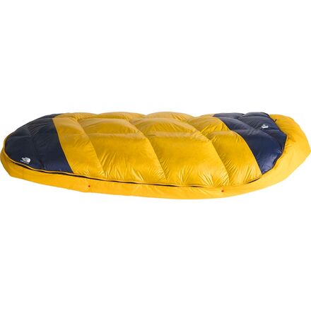 Один спальный мешок Duo: вниз The North Face, цвет Super Sonic Blue/Arrowwood Yellow