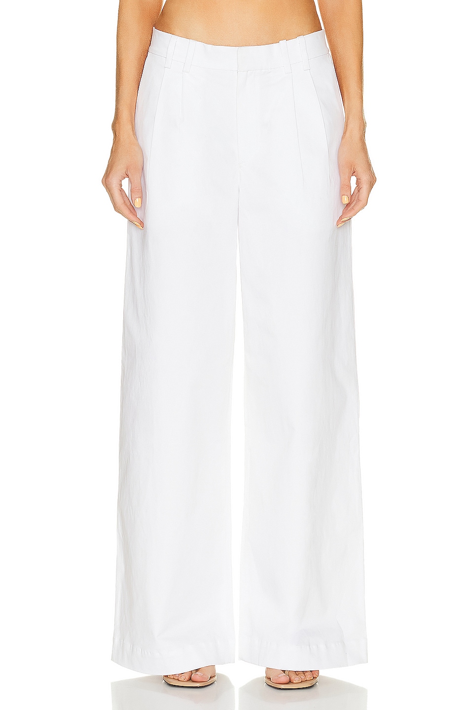 

Брюки Sprwmn Pleated Trouser, белый