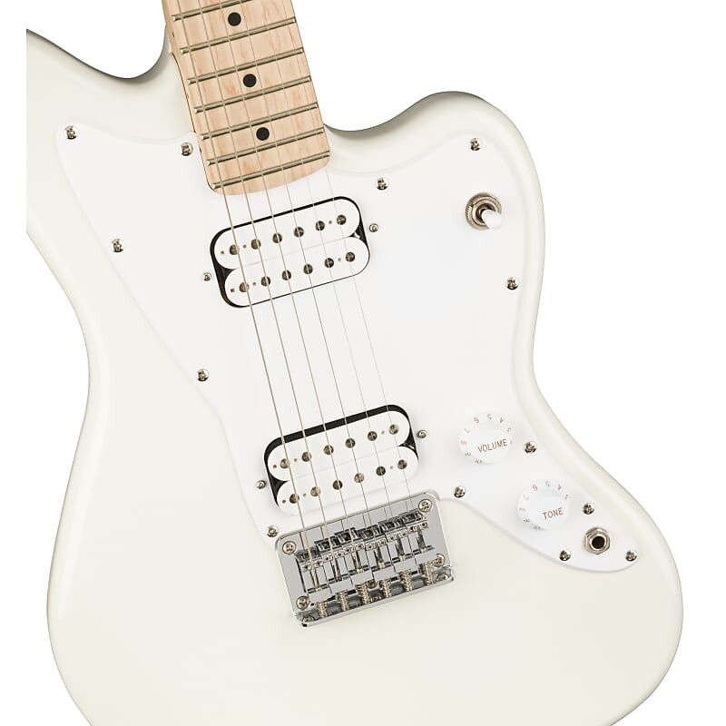 

Электрогитара Squier Mini Jazzmaster HH, Maple Fingerboard, Olympic White