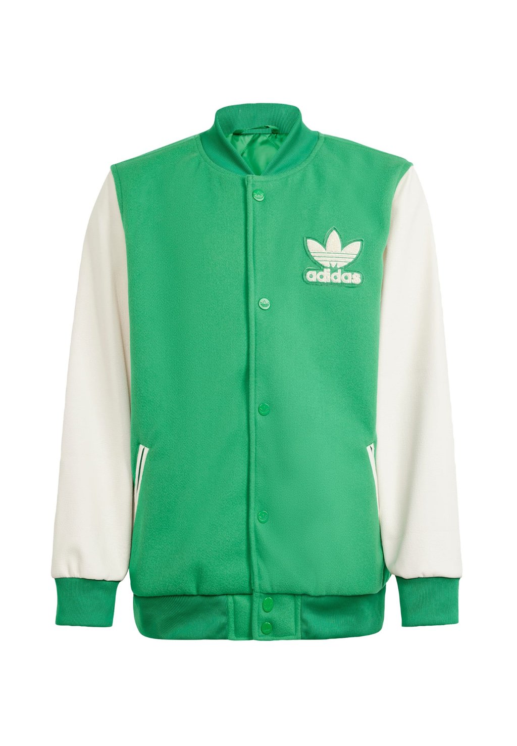 Куртка-бомбер Vrct adidas Originals, зеленый