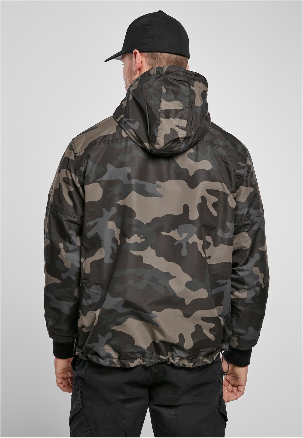 

Куртка Brandit Windbreaker, цвет darkcamo