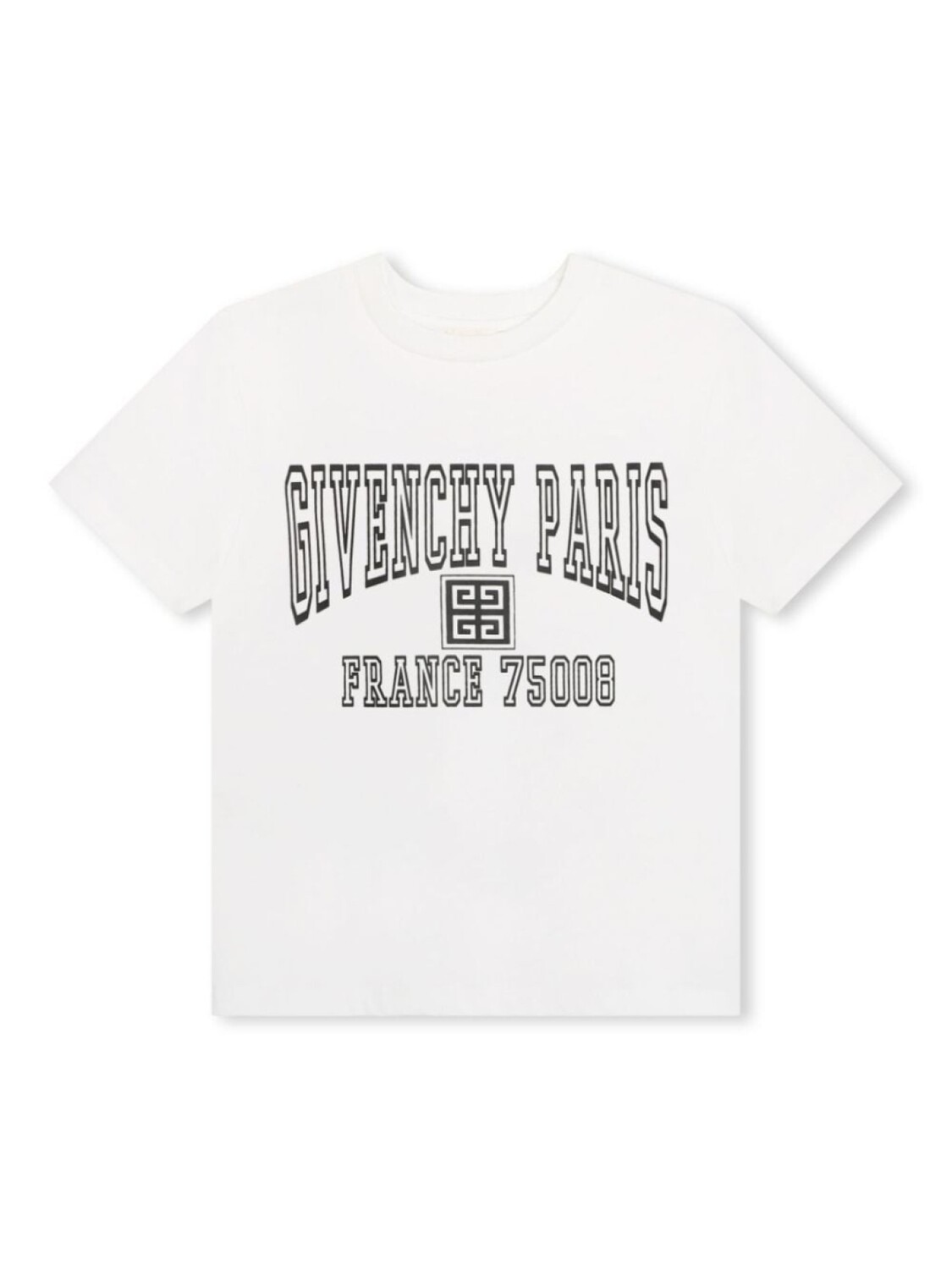 

Givenchy Kids футболка с логотипом, белый