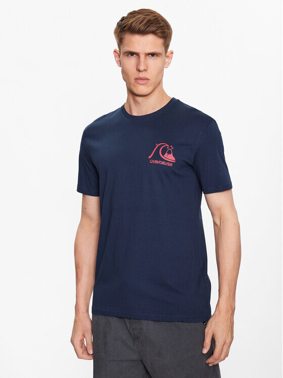 

Футболка стандартного кроя Quiksilver, синий