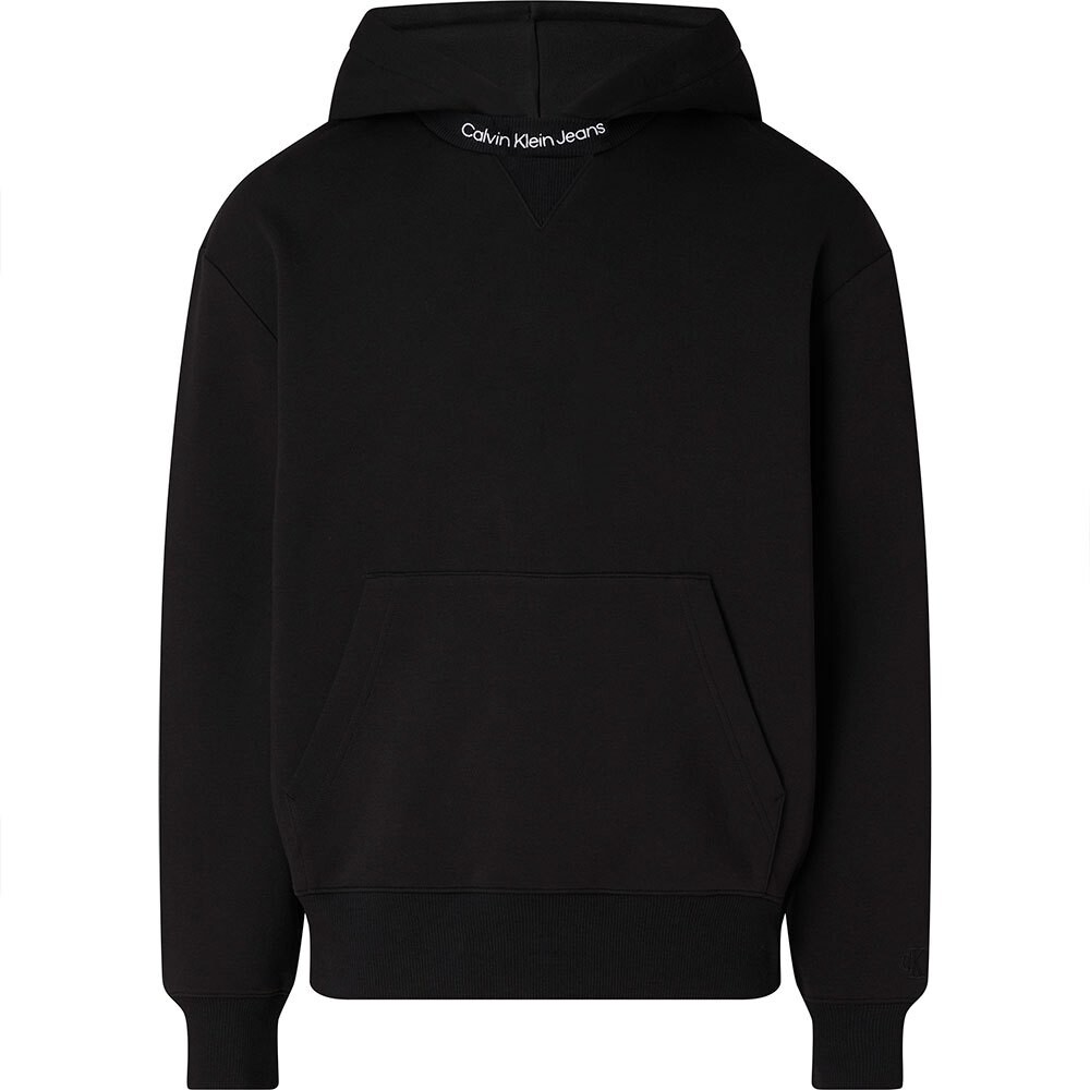

Худи Calvin Klein Jeans Embro Logo Interlock, черный