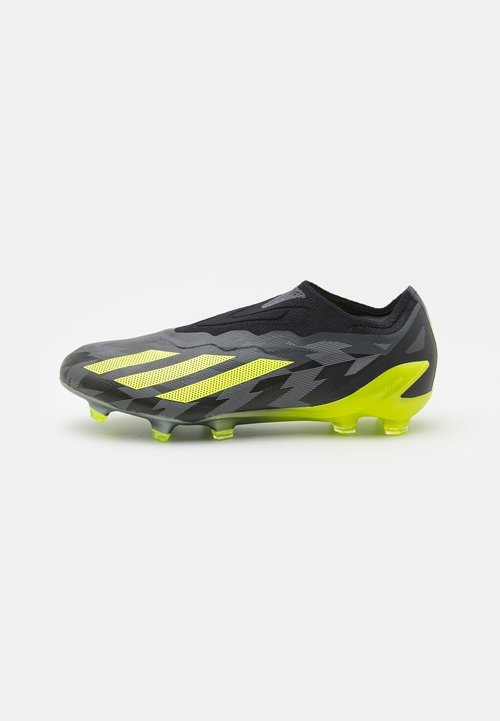 

футбольные бутсы с шипами X Crazyfast Injection.1 Adidas, цвет core black/team solar yellow 2/grey five