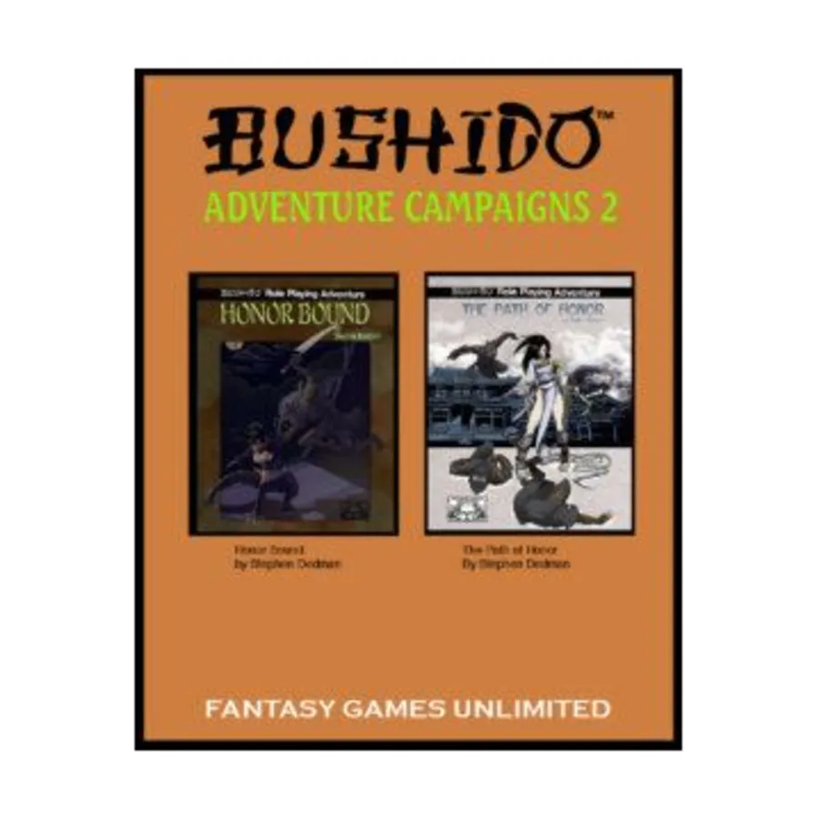 

Adventure Campaigns 2, Bushido, мягкая обложка
