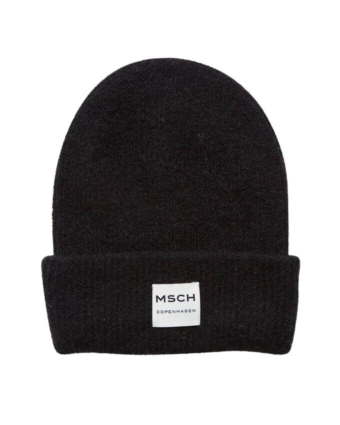 

Вязаная шапка mschhope beanie Moss Copenhagen, черный