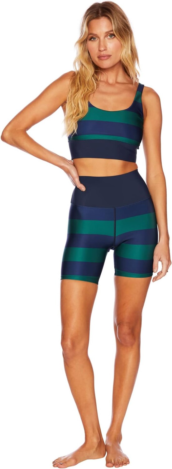 

Лия Топ Beach Riot, цвет Verdant Rugby Stripe