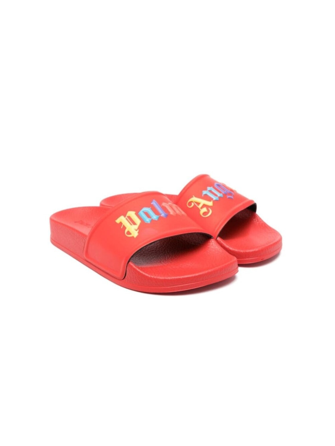 

Palm Angels Kids слиперы с тисненым логотипом, красный