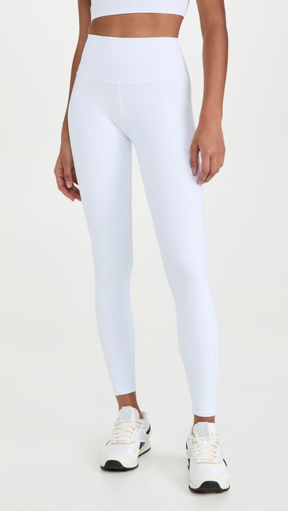 

Леггинсы Alo Yoga High Waist Airbrush Leggings, белый