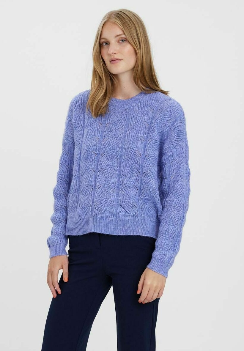 

Свитшот Vero Moda VMSTINNA STRUCTURE, цвет jacaranda