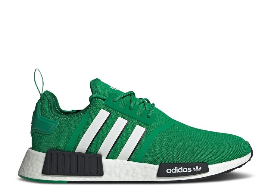 

Кроссовки adidas NMD_R1, цвет Green White Black