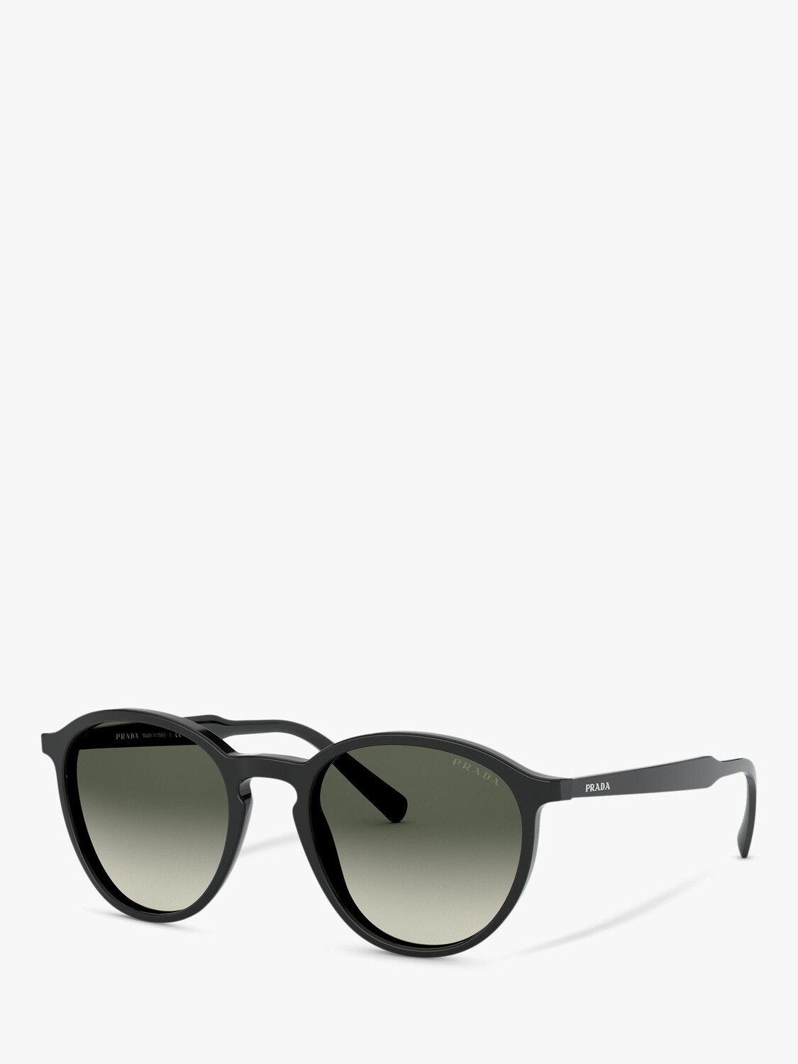 

Prada PR 05XS Круглые солнцезащитные очки, черные