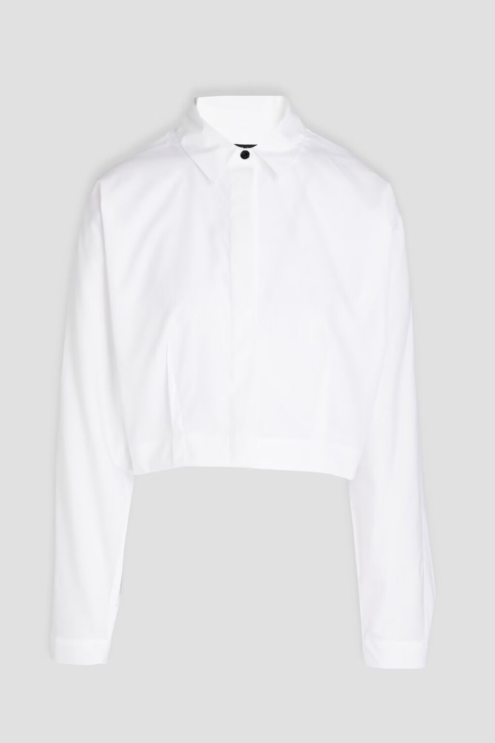

Рубашка Morgan из хлопкового поплина со складками Rag & Bone, белый