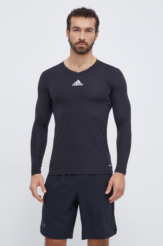 цена Тренировочная футболка с длинными рукавами Team Base adidas, черный