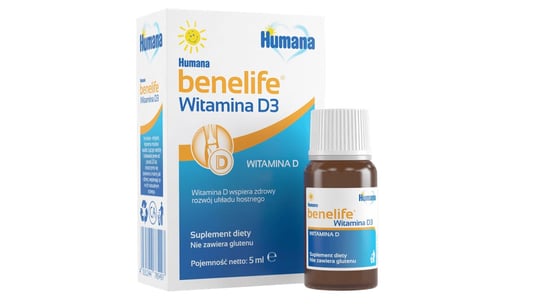 Humana, Бенелайф Витамин D3, 5 мл