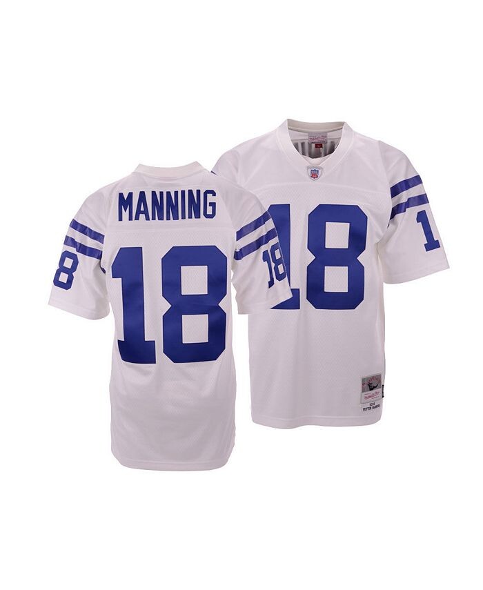 

Реплика мужского джерси Indianapolis Colts Reyton Manning Пейтона Мэннинга Mitchell & Ness, белый