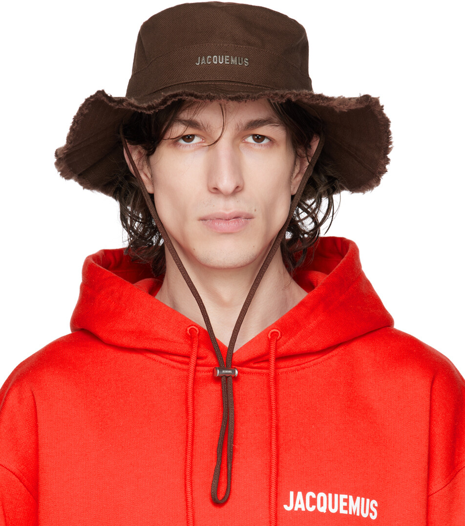 

Коричневая шляпа Le Raphia Le Bob Artichaut Jacquemus