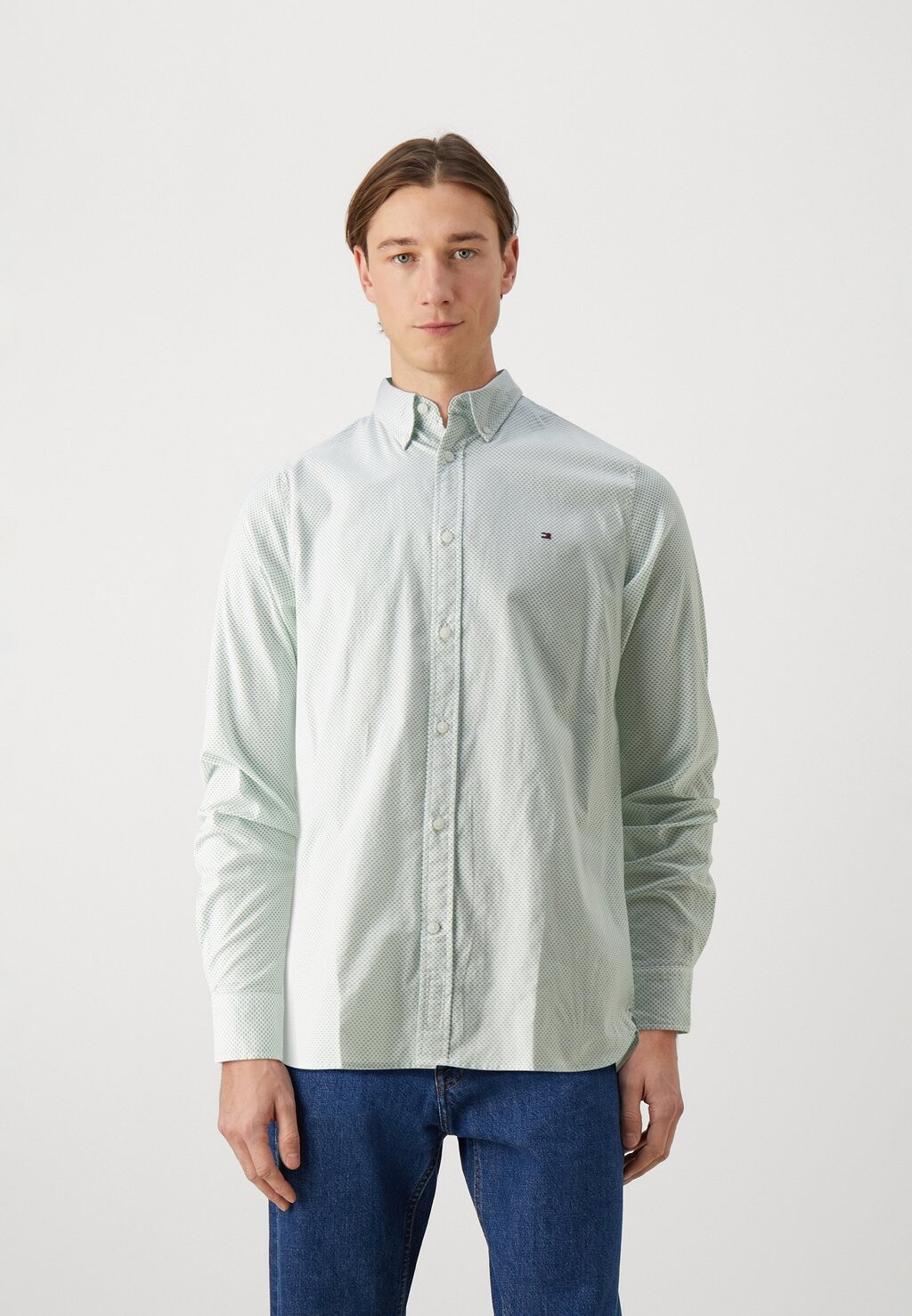 

Рубашка Tommy Hilfiger, зеленый