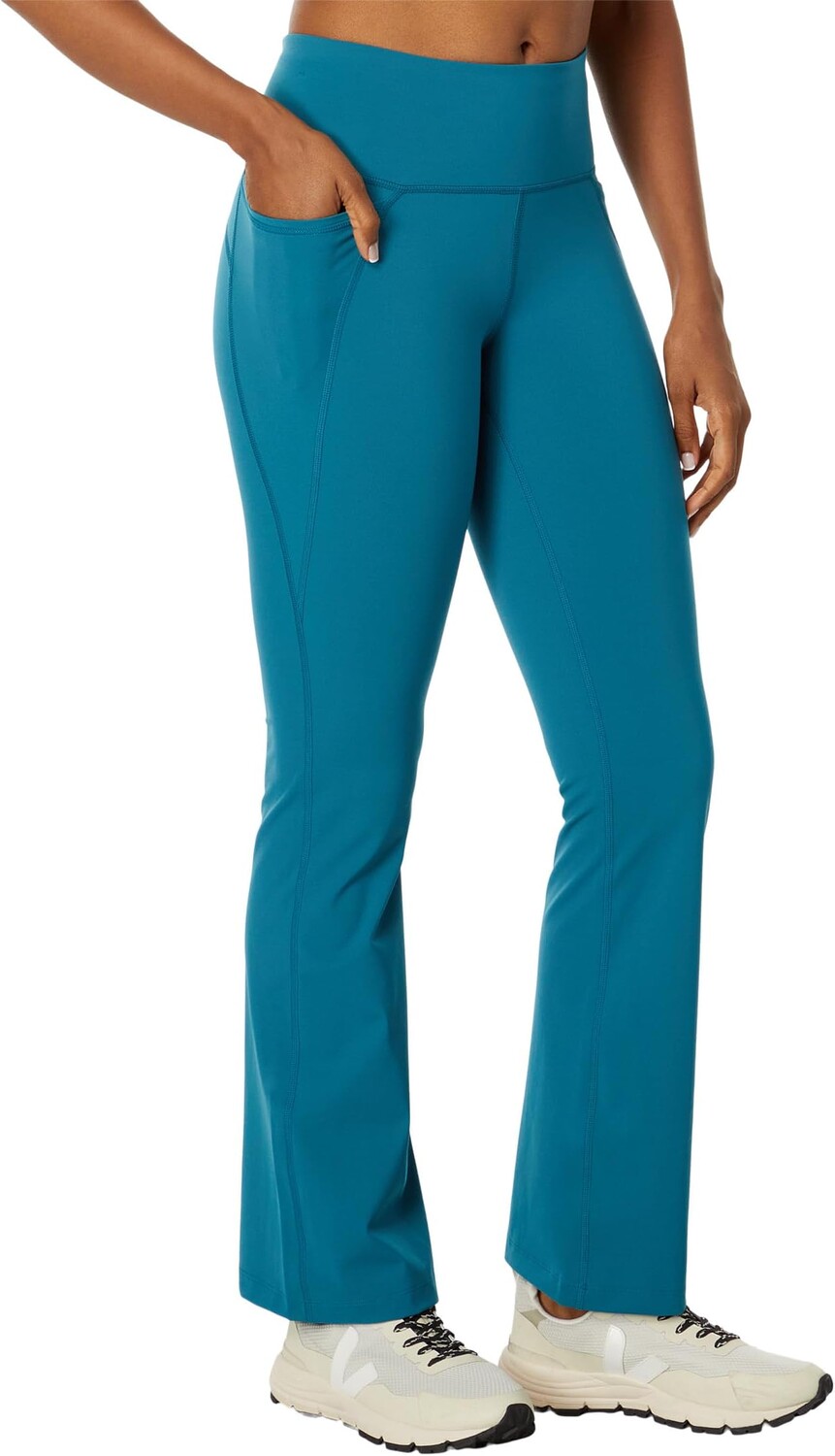 

Брюки Power 30" Workout Boot Cut 2.0 Sweaty Betty, цвет Cabin Blue