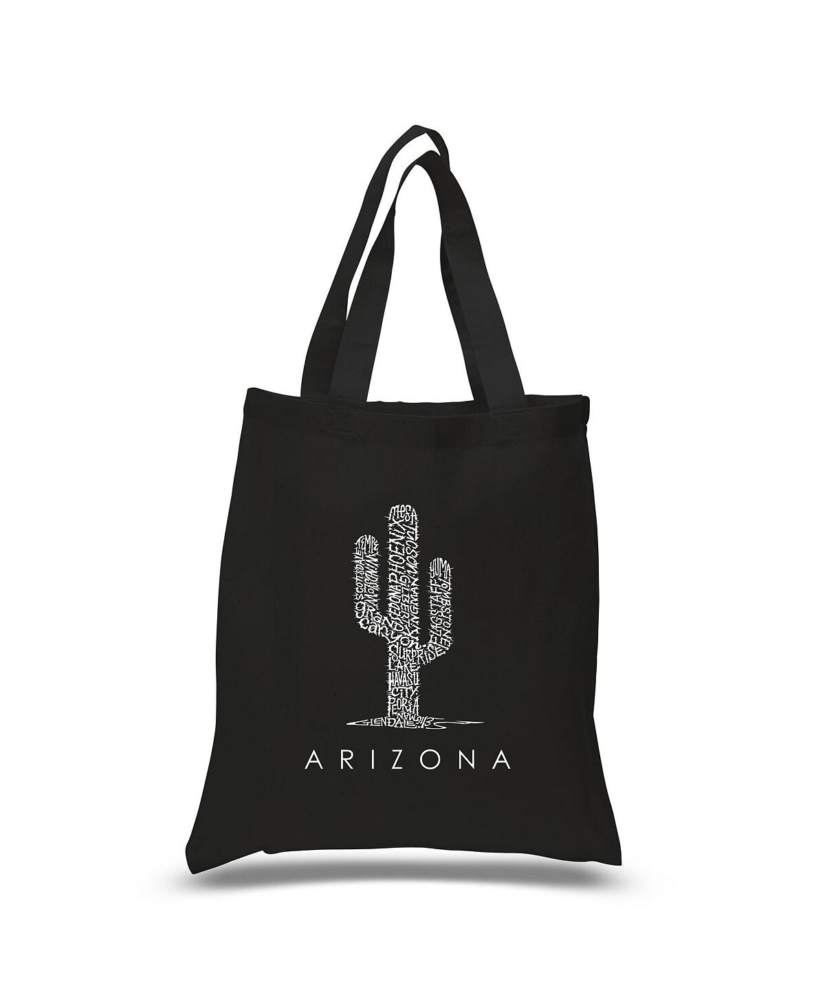 

Arizona Cities — сумка Word Art LA Pop Art, черный