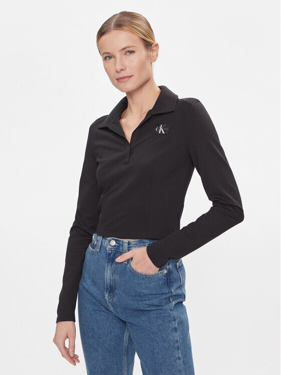 

Блуза стандартного кроя Calvin Klein, черный