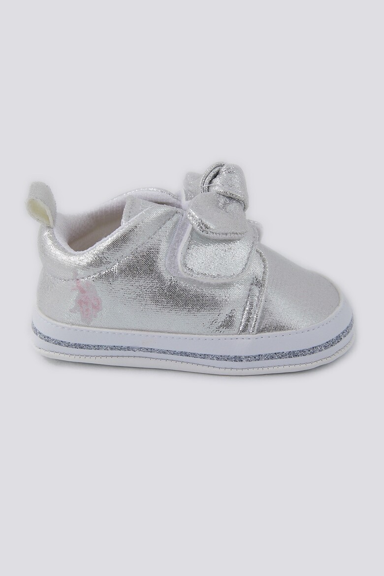 

Бьюики с липучкой U S Polo Assn , серебряный