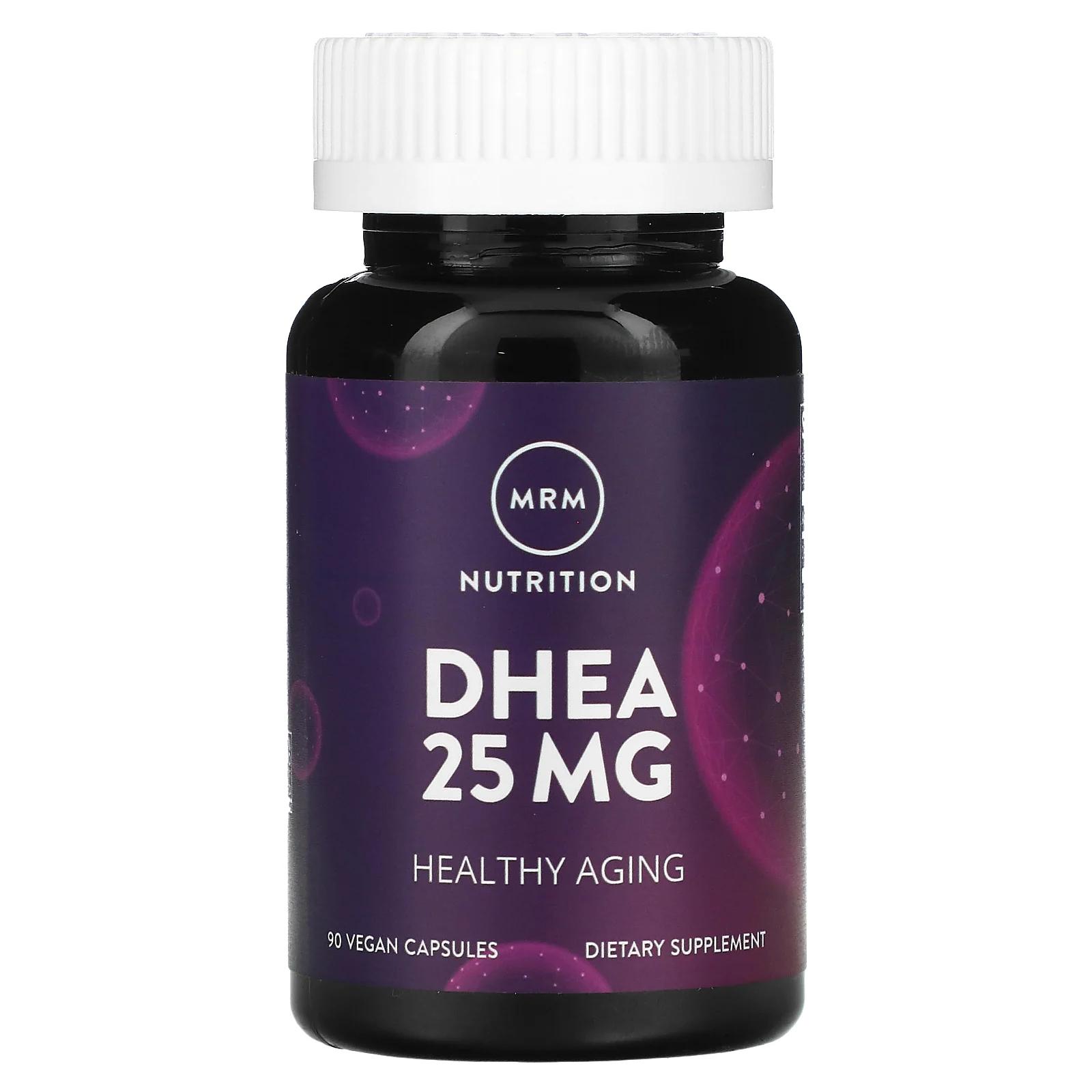 MRM DHEA (25 мг) 90 вег капсул mrm nutrition дгэа 25 мг 90 вегетарианских капсул