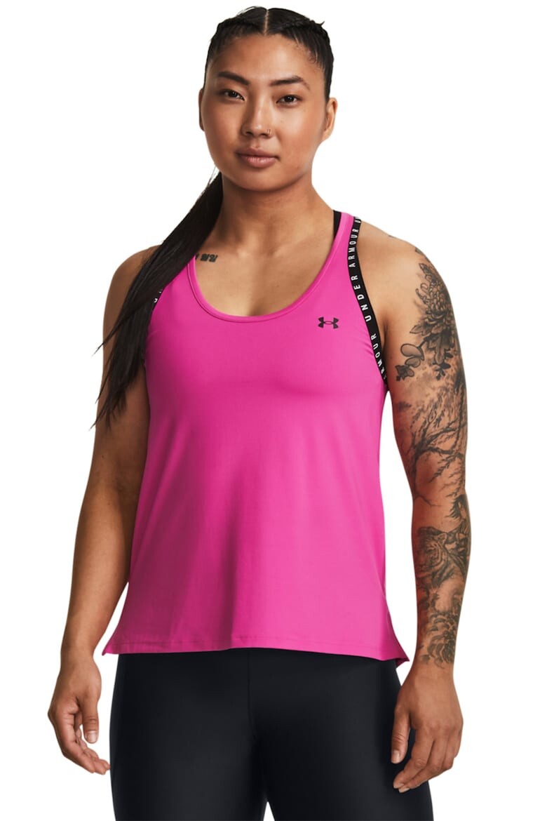 

Тренировочный топ Knockout свободного кроя Under Armour, фуксия