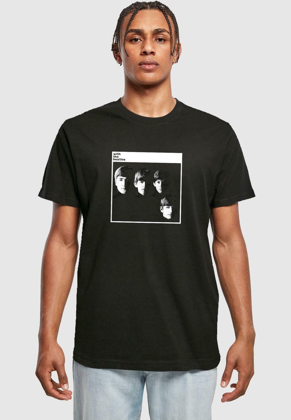 

Футболка с принтом WITH THE BEATLES Merchcode, цвет black