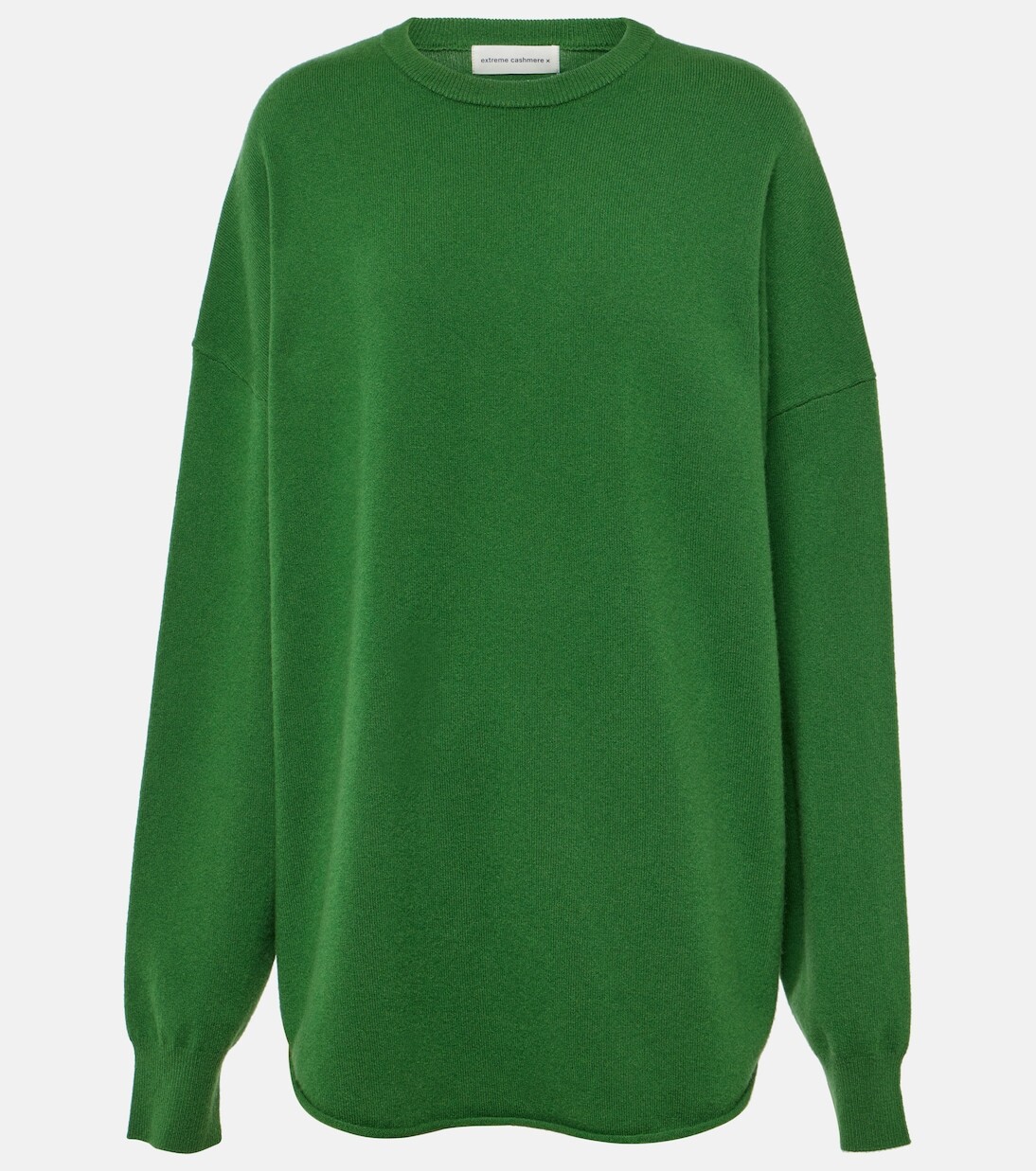 

Свитер из смесового кашемира n°53 cre-hop Extreme Cashmere, зеленый