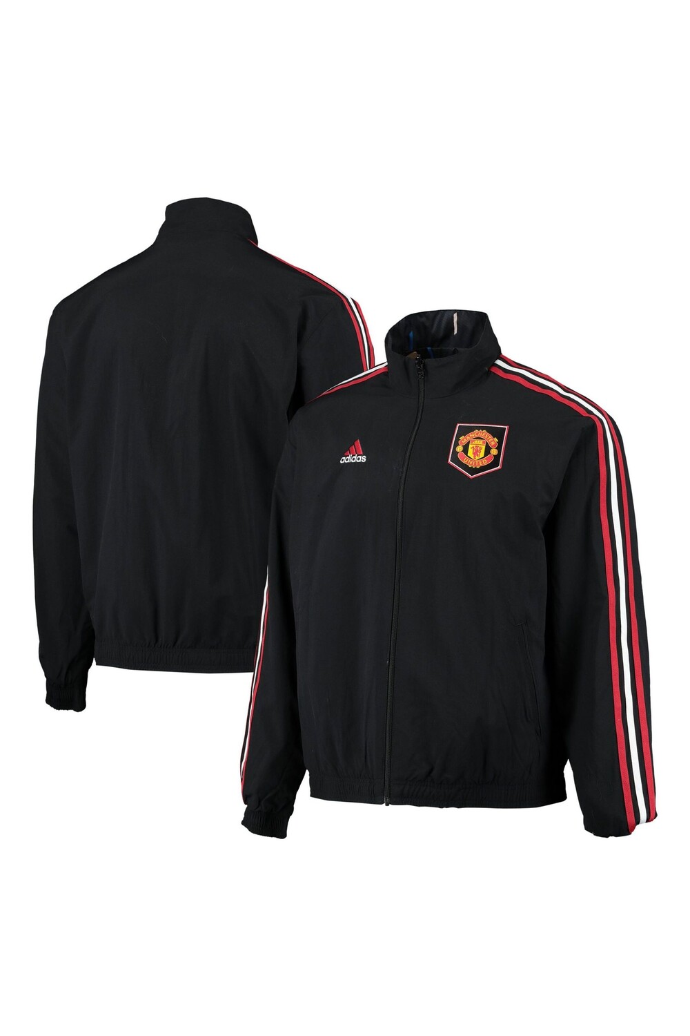 

Двусторонняя куртка Manchester United Anthem adidas, черный