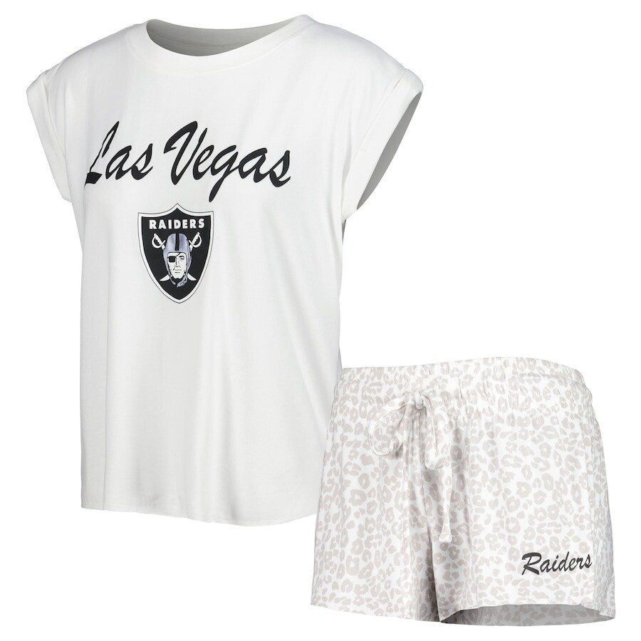 

Пижамный комплект Concepts Sport Las Vegas Raiders, белый