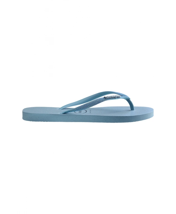 

Узкие переливающиеся блестящие шлепанцы Havaianas, синий