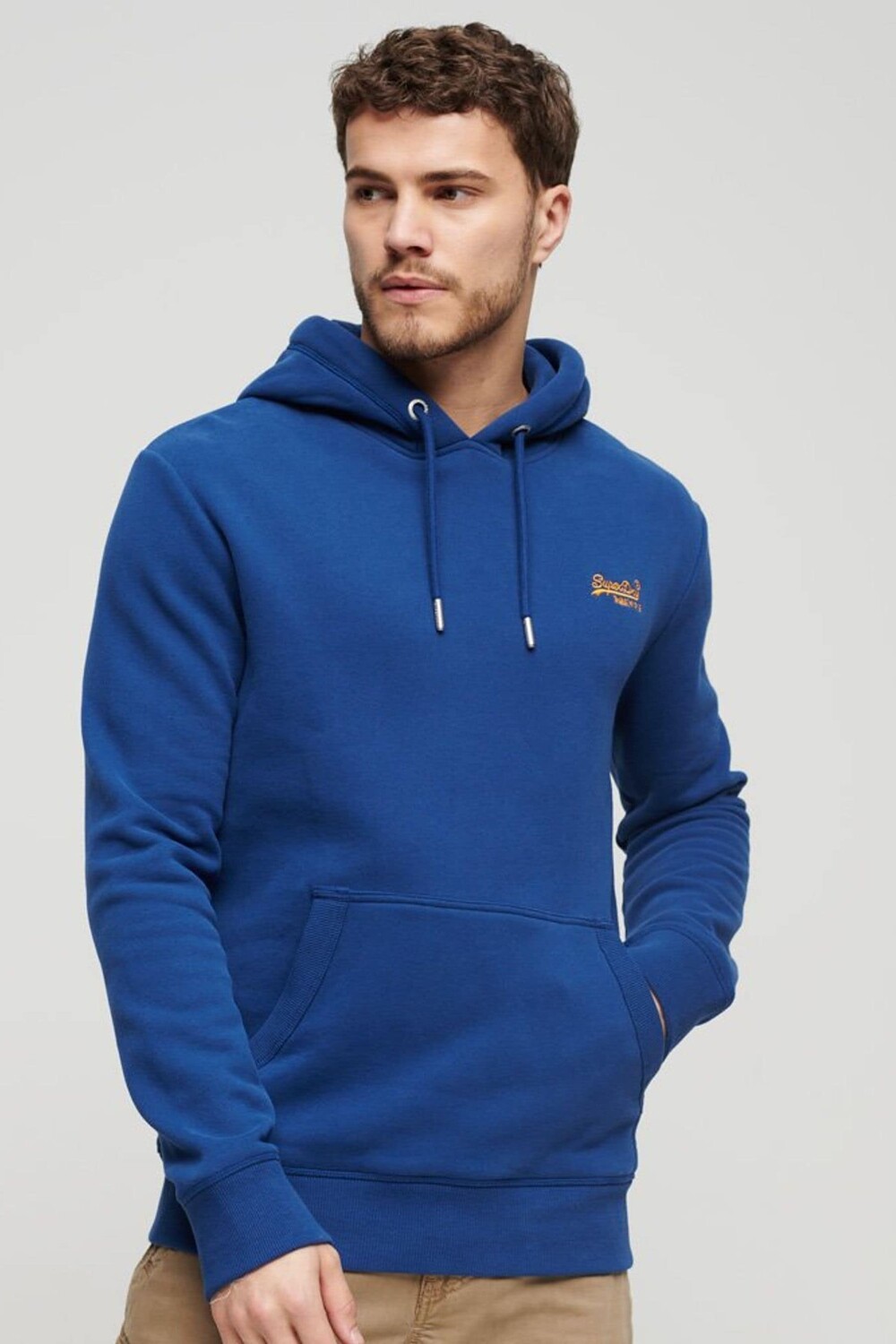 

Толстовка Essential с логотипом Superdry, синий