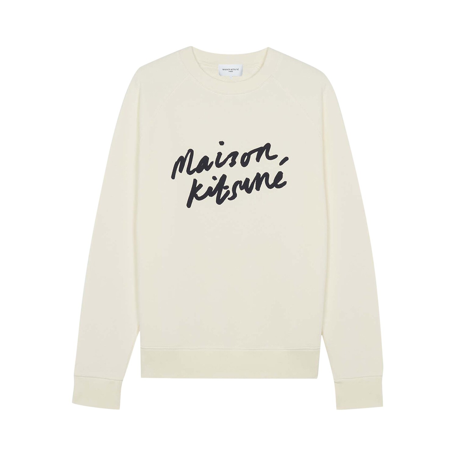 

Толстовка Maison Kitsuné Handwriting, цвет Экрю