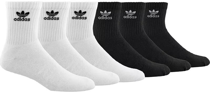 Мужские носки Adidas Originals Trefoil, четверти, 6 шт.