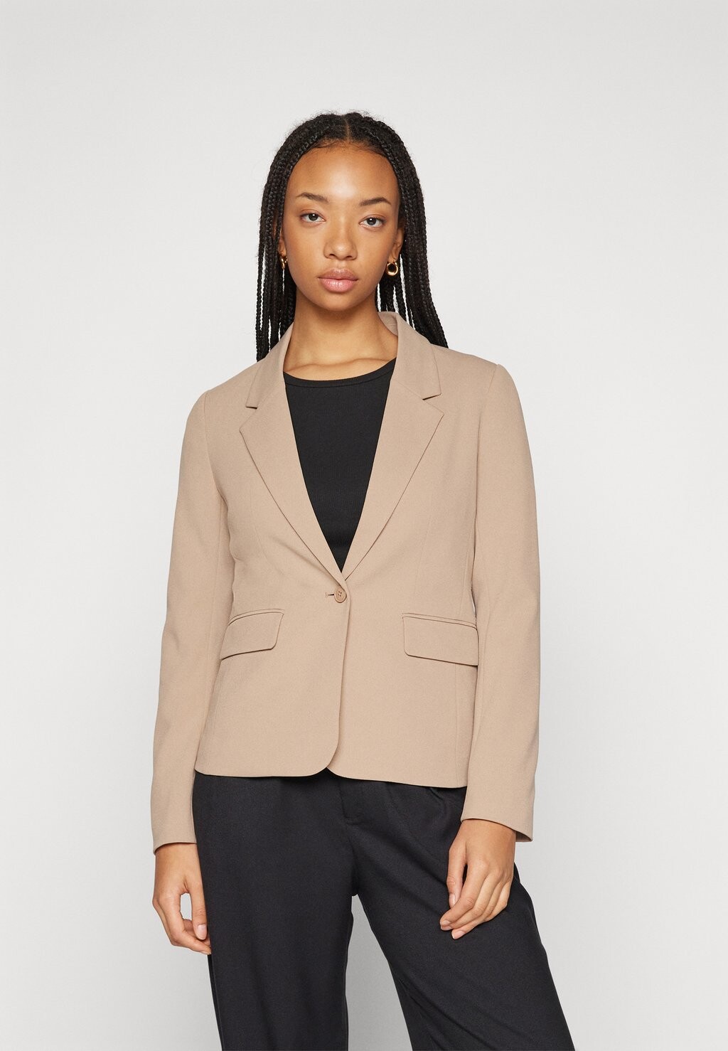 

Блейзер VMZAMIRA SLIM Vero Moda, цвет silver mink