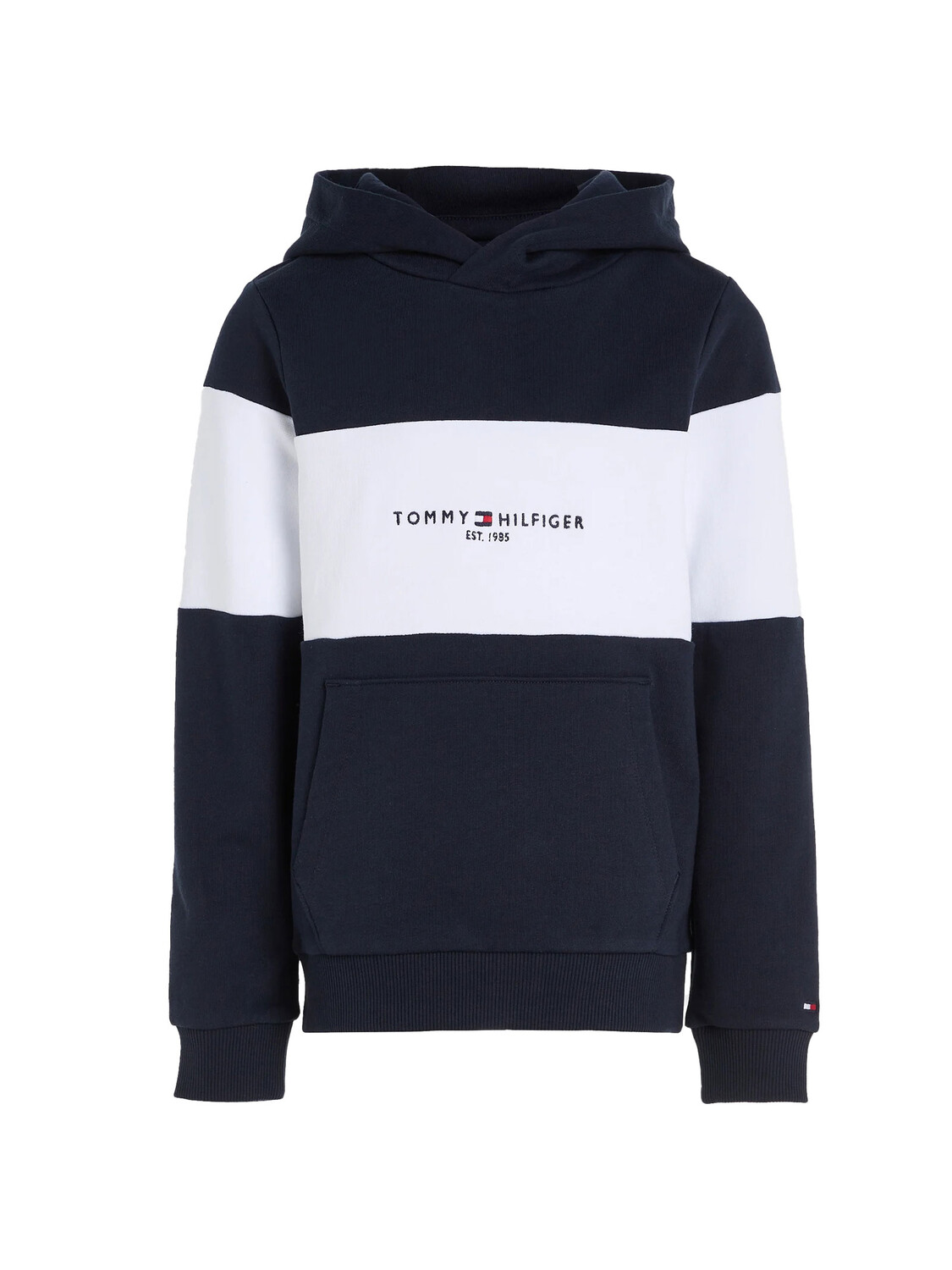 

Tommy HILFIGER Толстовка с цветными блоками для мальчиков, синий/белый