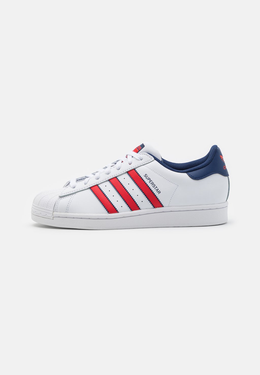 

Кроссовки adidas Originals SUPERSTAR UNISEX, цвет footwear white/better scarlet/dark blue