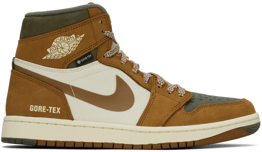 

Кроссовки Jordan 1 Element светло-коричневого и хаки Nike Jordan