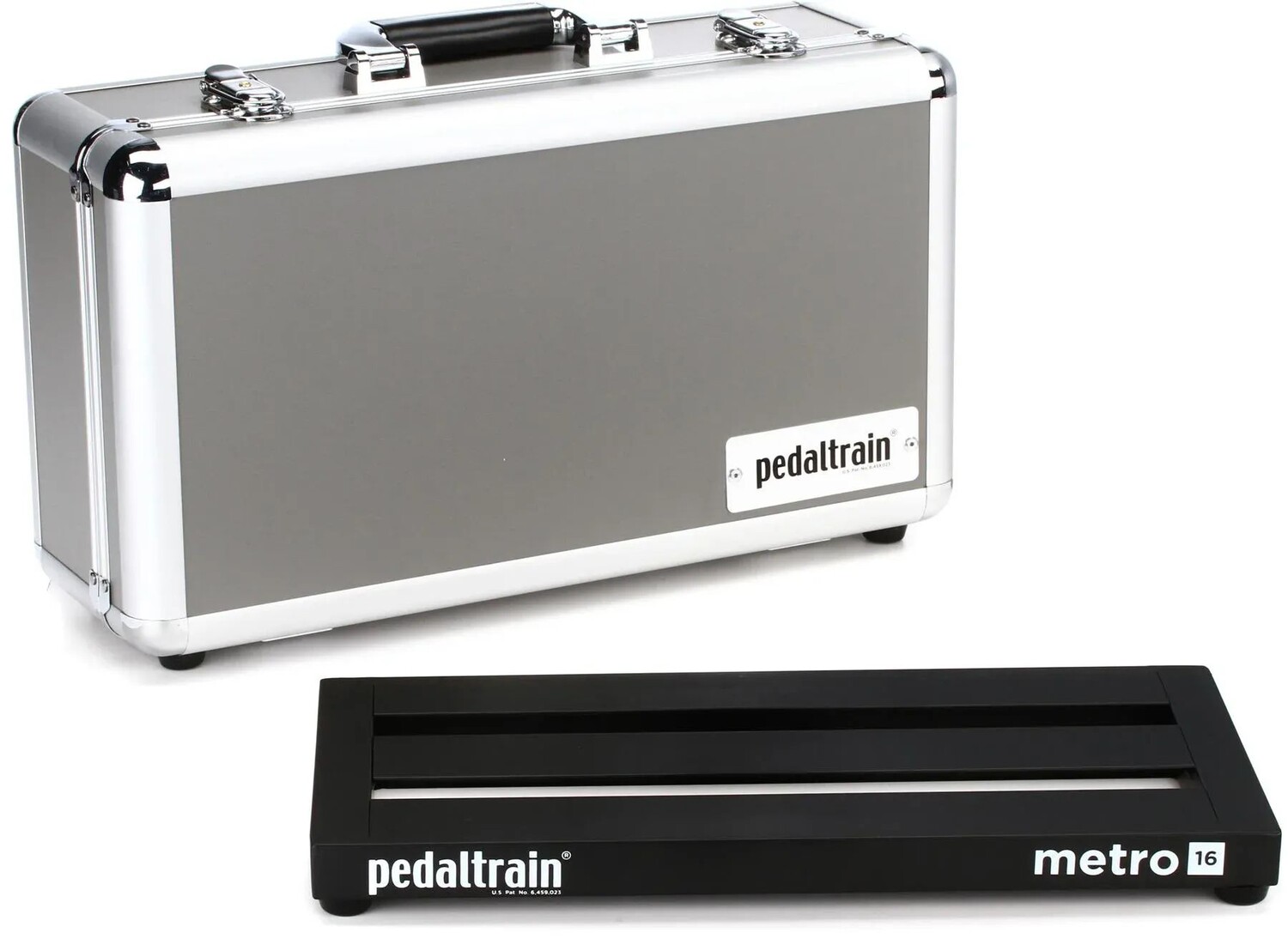 

Pedaltrain Metro 16 Педалборд размером 16 x 8 дюймов с жестким футляром