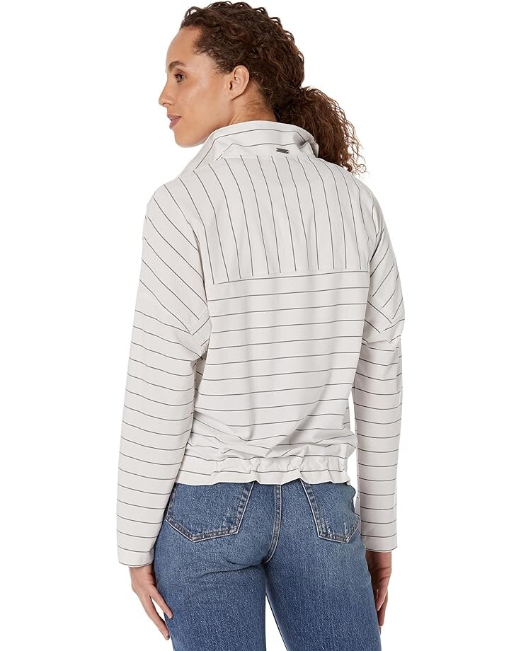 

Пуловер Prana Railay Pullover, цвет Soft White Stripe
