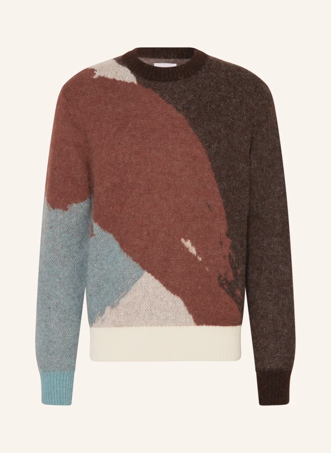 

Свитер арлид с альпакой и мохером Norse Projects, коричневый