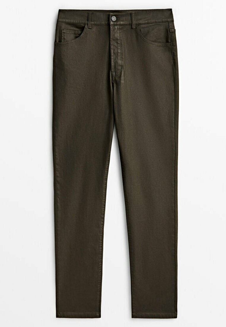 

Брюки Massimo Dutti, цвет mottled brown