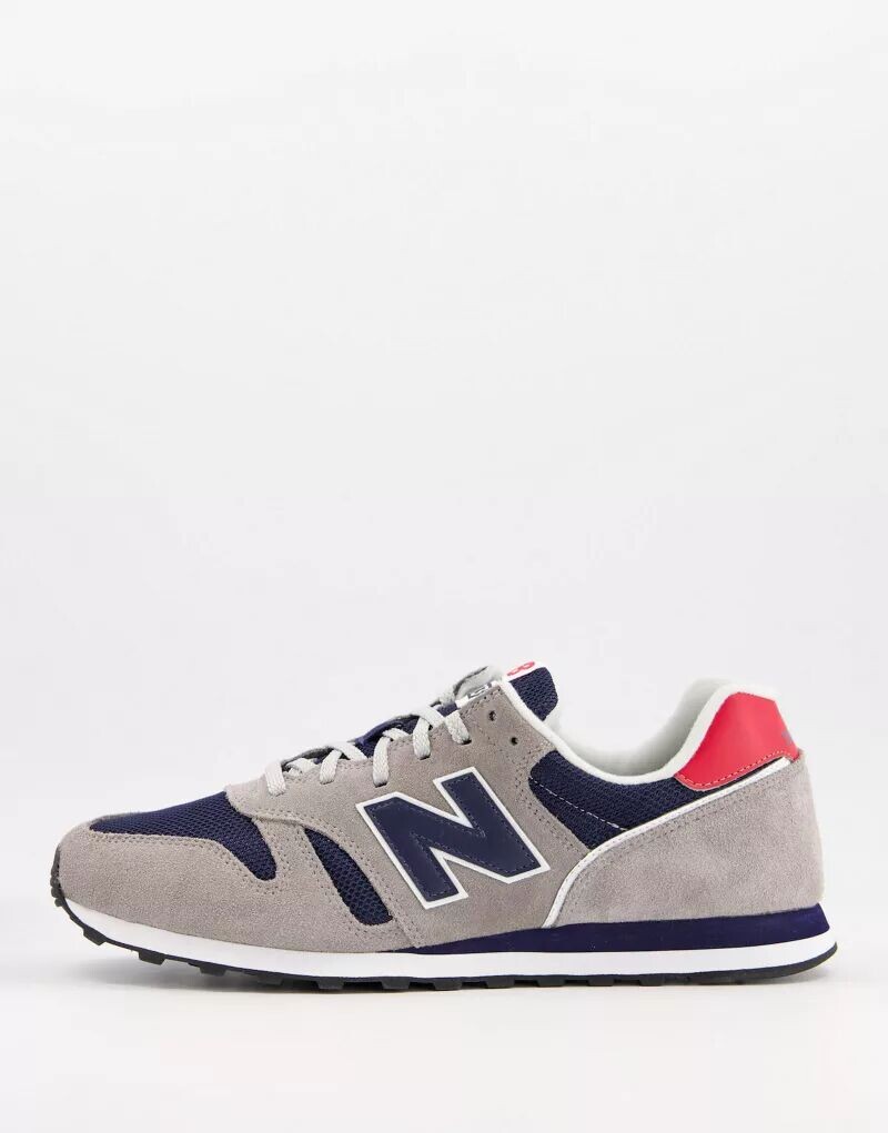 

Кроссовки New Balance 373 серого и темно-синего цветов