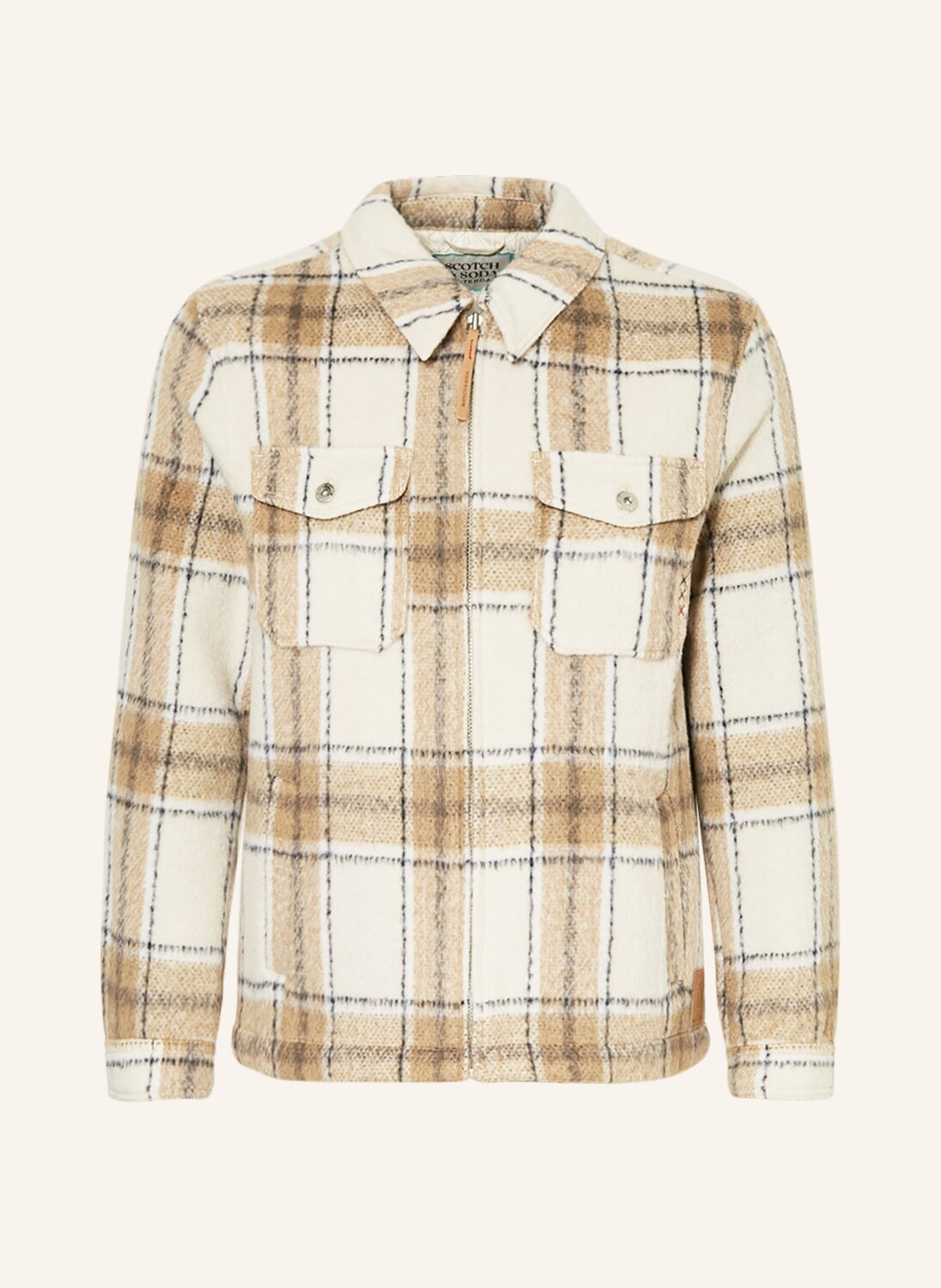 

Куртка SCOTCH & SODA Overt, кремовый, Бежевый