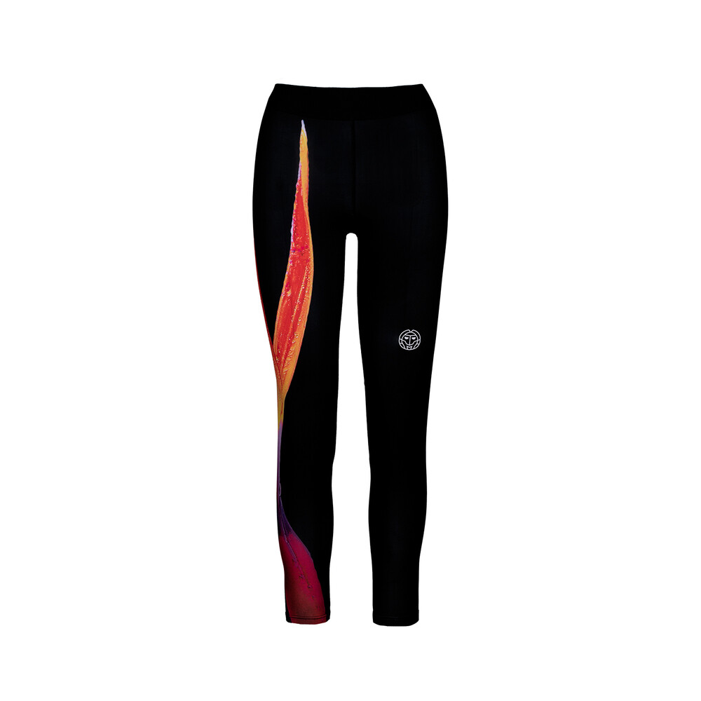 

Спортивные брюки BIDI BADU Tallis Tech Tight black/neon red, черный